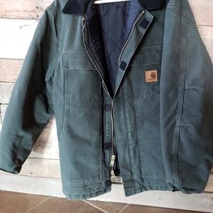 Carhartt Green Duck Arctic Quilt Lined Traditi
